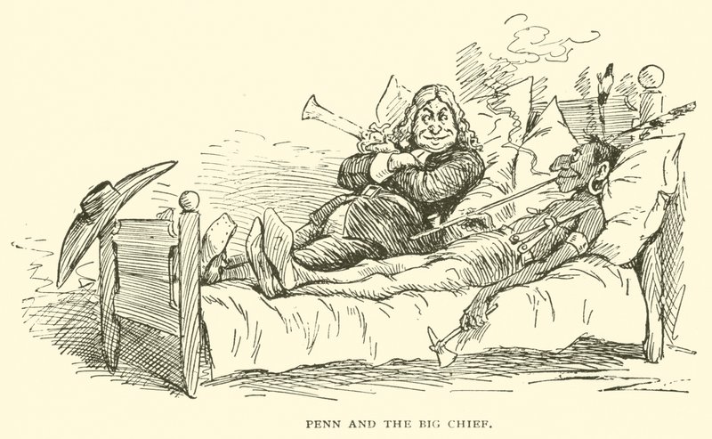 Penn i wielki wódz autorstwa Frederick Burr Opper