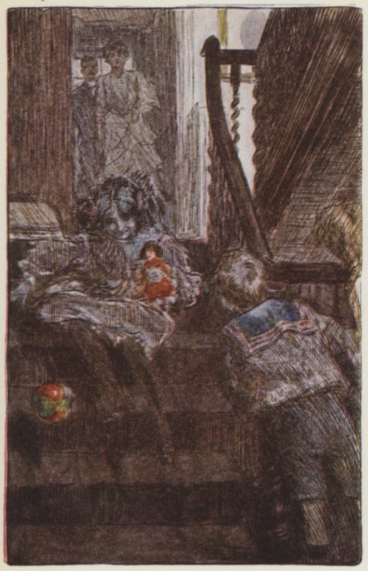 Ilustracja do Oni autorstwa Rudyarda Kiplinga (kolor lito) autorstwa Frederick Henry Townsend