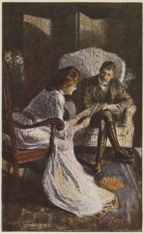 Ilustracja do Oni autorstwa Rudyarda Kiplinga (kolor lito) autorstwa Frederick Henry Townsend