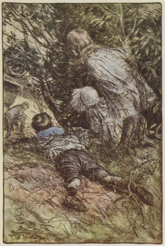 Ilustracja do Oni autorstwa Rudyarda Kiplinga autorstwa Frederick Henry Townsend