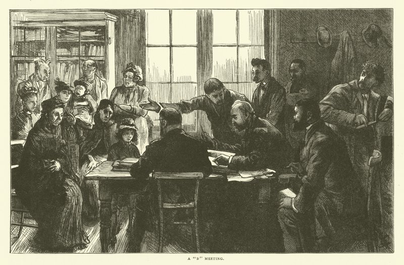 Spotkanie B autorstwa Frederick L. Bernard