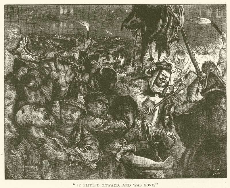Ilustracja do Barnaby Rudge autorstwa Frederick L. Bernard