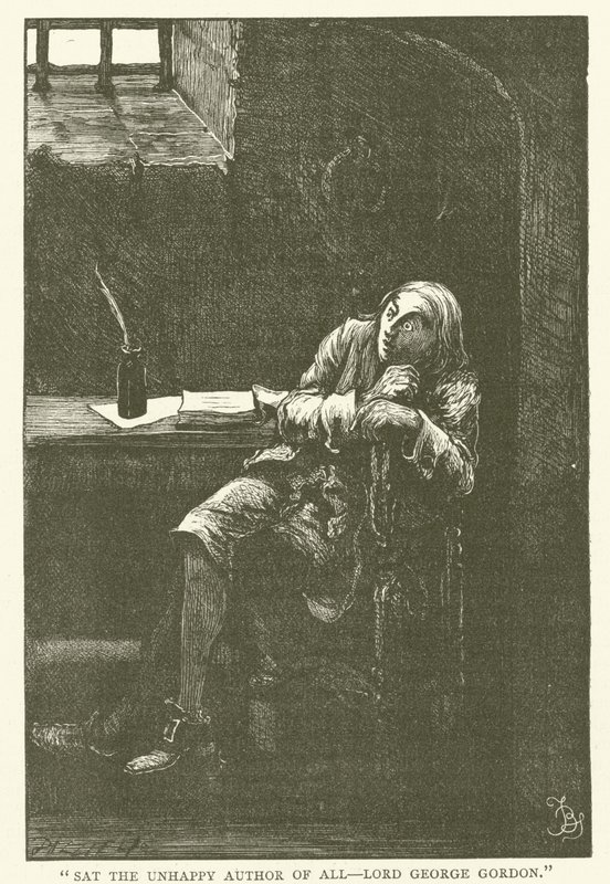 Ilustracja do Barnaby Rudge autorstwa Frederick L. Bernard