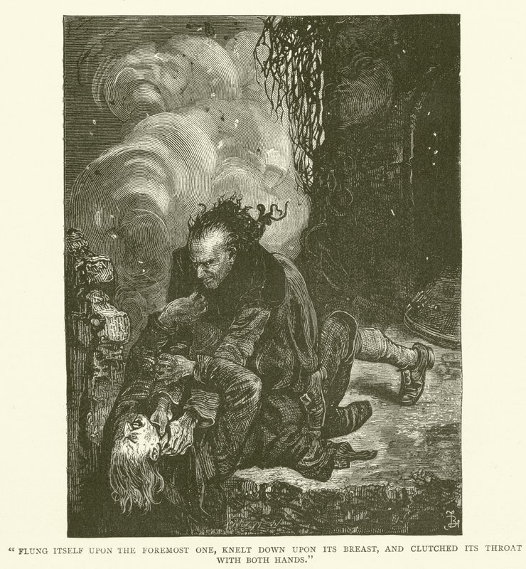 Ilustracja do Barnaby Rudge autorstwa Frederick L. Bernard