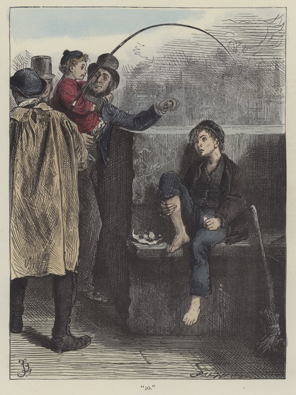 Ilustracja do Ponurego Domu autorstwa Frederick L. Bernard