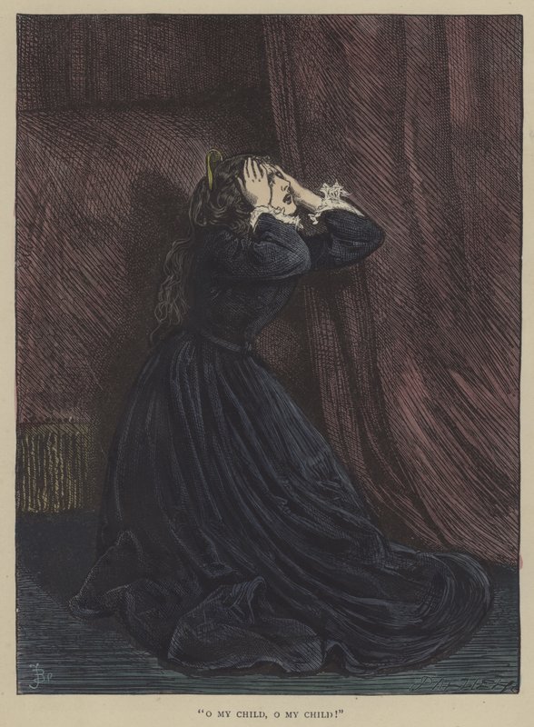 Ilustracja do Ponurego Domu autorstwa Frederick L. Bernard
