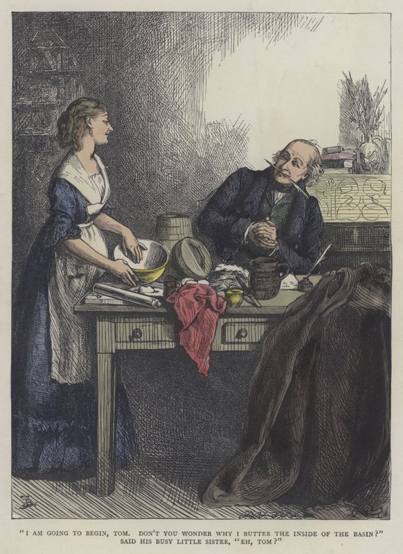 Ilustracja dla Martina Chuzzlewita autorstwa Frederick L. Bernard