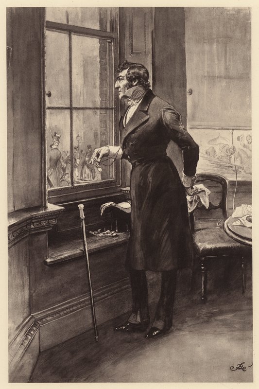 Major Pendennis (litografia) autorstwa Frederick L. Bernard