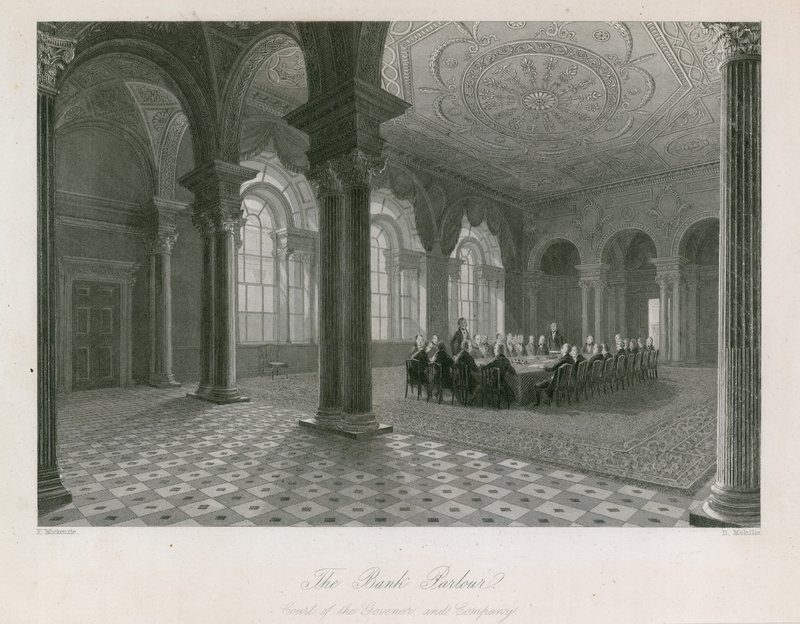 Bank Anglii, Salon autorstwa Frederick Mackenzie
