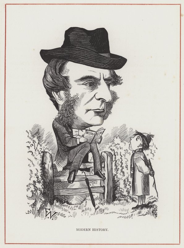 Charles Kingsley autorstwa Frederick Waddy