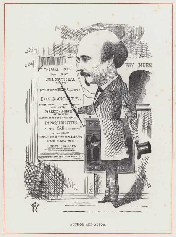 Dion Boucicault autorstwa Frederick Waddy