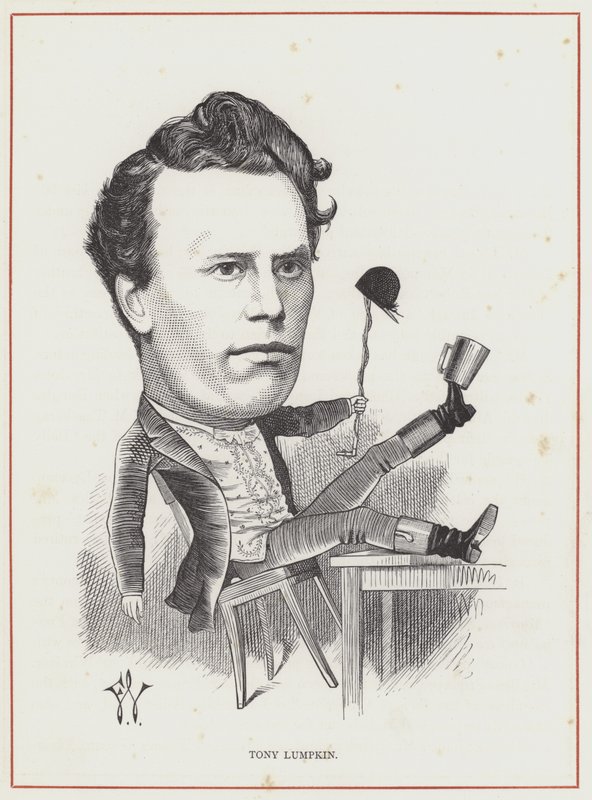 Lionel Brough autorstwa Frederick Waddy
