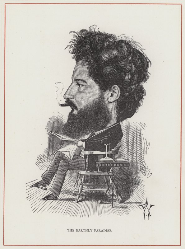 William Morris, Ziemski raj autorstwa Frederick Waddy