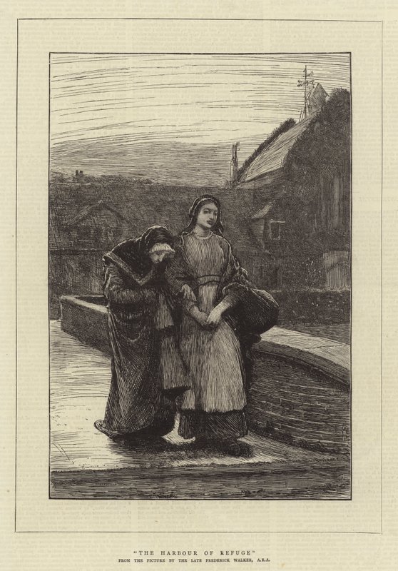 Port Schronienia autorstwa Frederick Walker