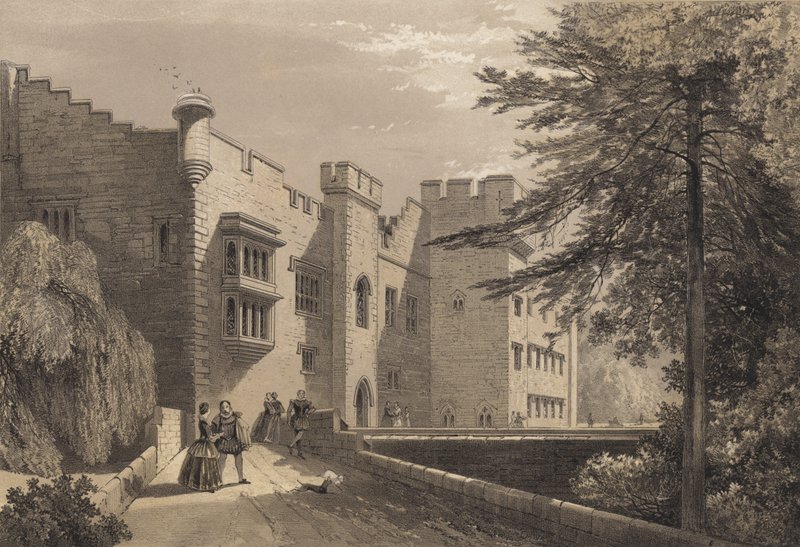 Brougham Hall, Westmoreland autorstwa Frederick William Hulme