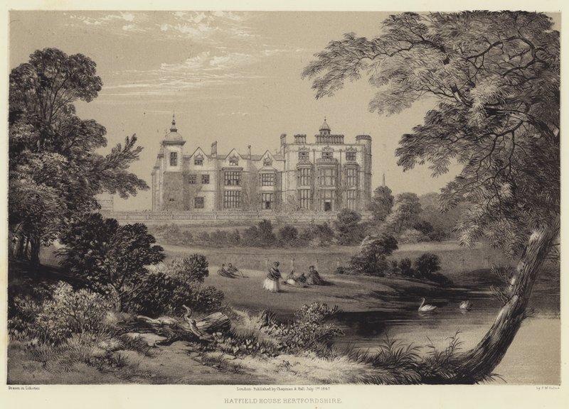 Hatfield House, Hertfordshire autorstwa Frederick William Hulme
