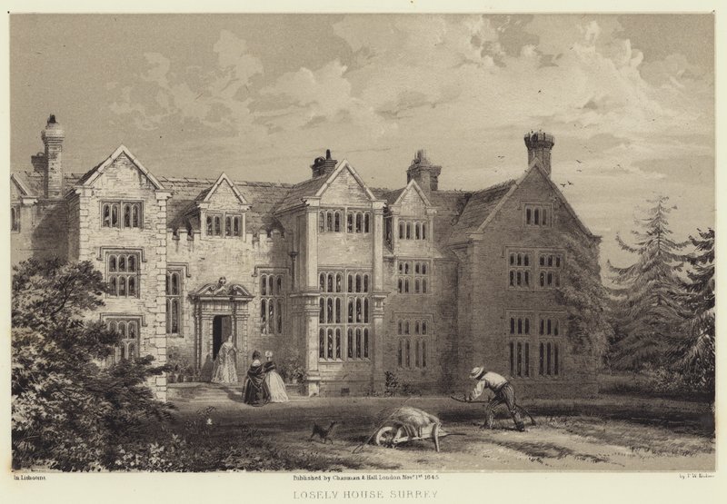 Loseley House, Surrey autorstwa Frederick William Hulme