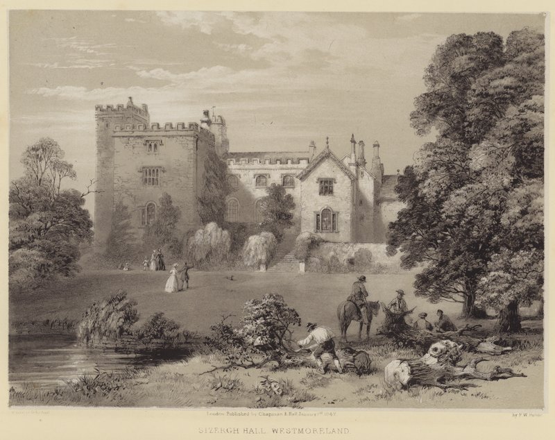 Sizergh Hall, Westmoreland autorstwa Frederick William Hulme