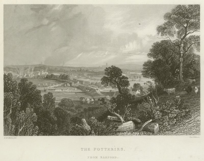 Garncarzy z Basford autorstwa Frederick William Hulme