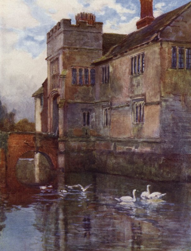 Baddesley Clinton Hall autorstwa Frederick William Newton Whitehead