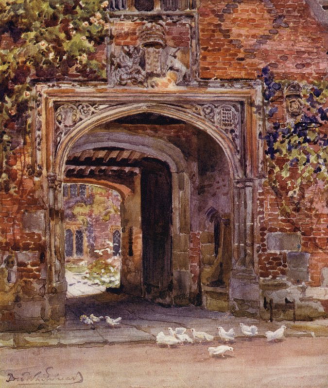 Compton Wynyates autorstwa Frederick William Newton Whitehead
