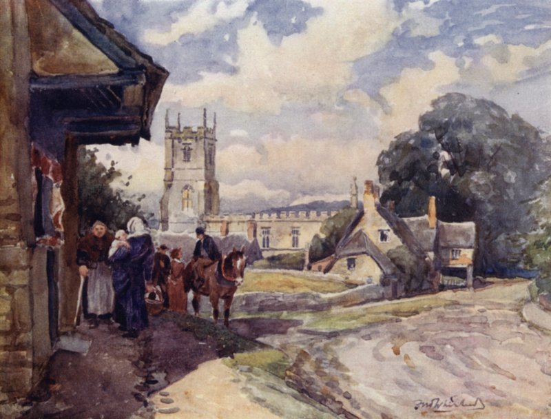 Długie Compton autorstwa Frederick William Newton Whitehead