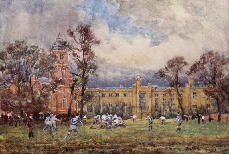 Szkoła rugby autorstwa Frederick William Newton Whitehead