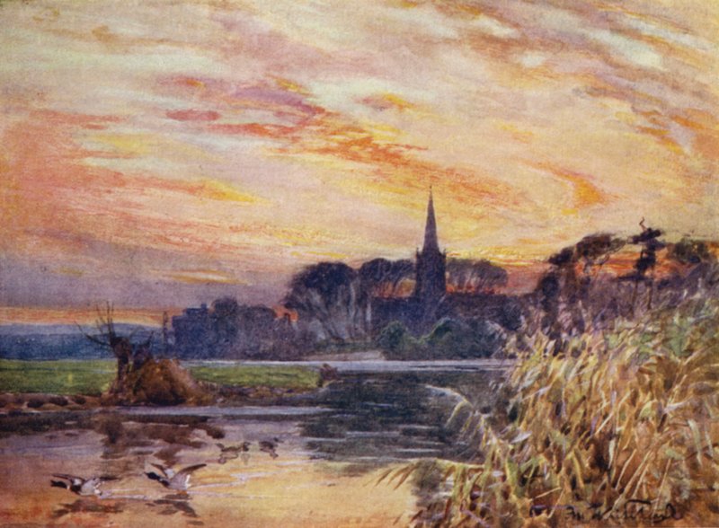 Stratford-on-Avon autorstwa Frederick William Newton Whitehead