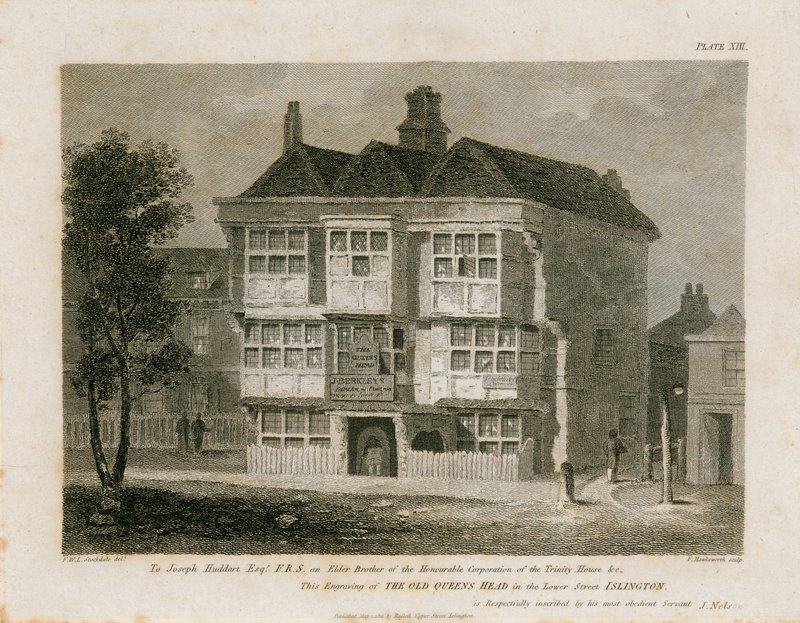 Głowa Starej Królowej, Islington autorstwa Frederick Wilton Litchfield Stockdale