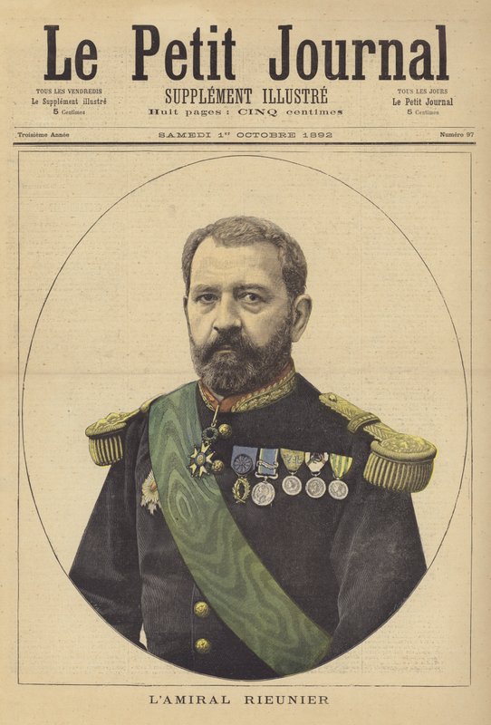 Admirał Rieunier autorstwa French School