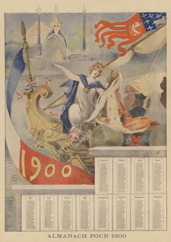 Almanach za 1900 autorstwa French School