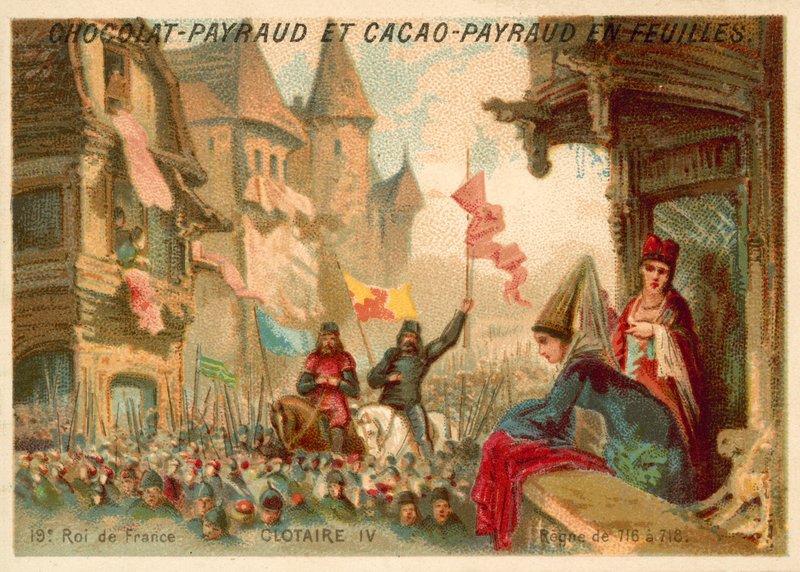 Chlothar IV, frankoński król Austrazji autorstwa French School