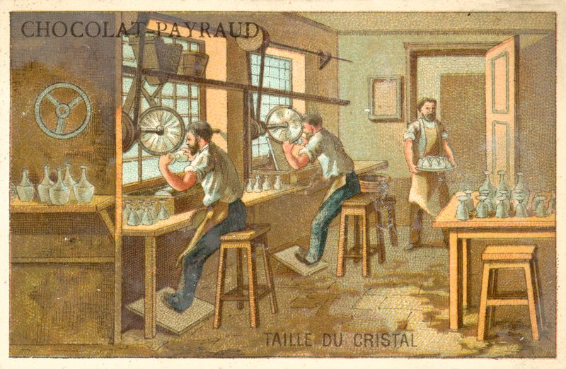Cięcie kryształu autorstwa French School