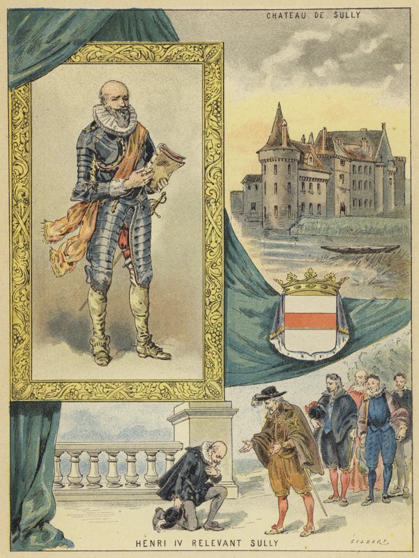 Książę Sully, Maximilien de Bethune, Baron de Rosny, 1560-1641 autorstwa French School