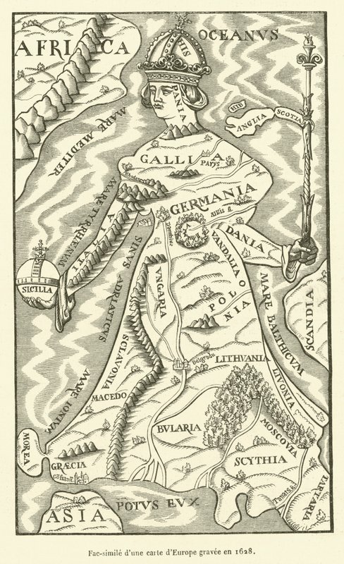 Fac Simile dune carte d