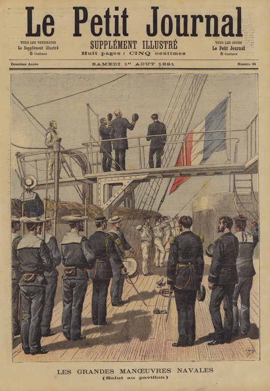 francuskie manewry morskie autorstwa French School