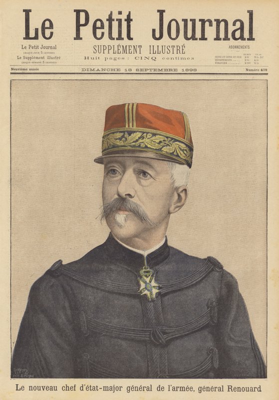 Generał Renouard, nowy szef Sztabu Generalnego Armii Francuskiej autorstwa French School
