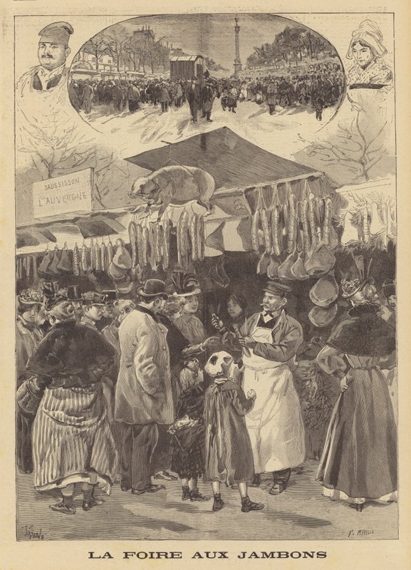 Jarmark szynkowy autorstwa French School