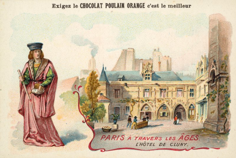 Hotel de Cluny, Paryż autorstwa French School