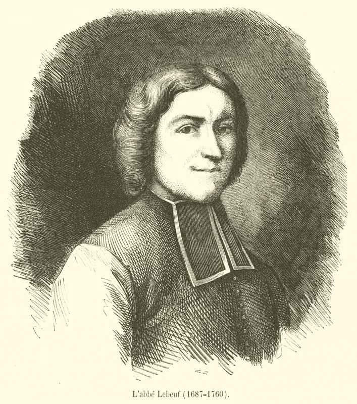 Labe Lebeuf, 1687-1760 autorstwa French School