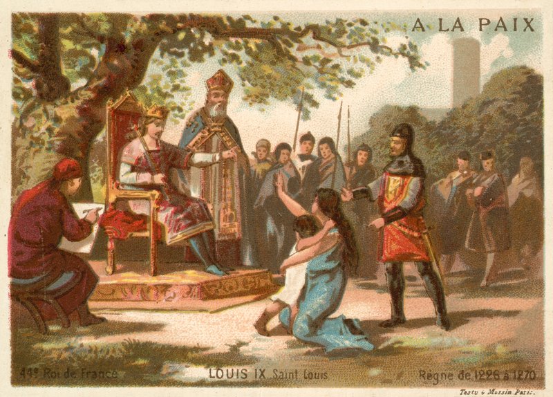 Ludwik IX z Francji autorstwa French School