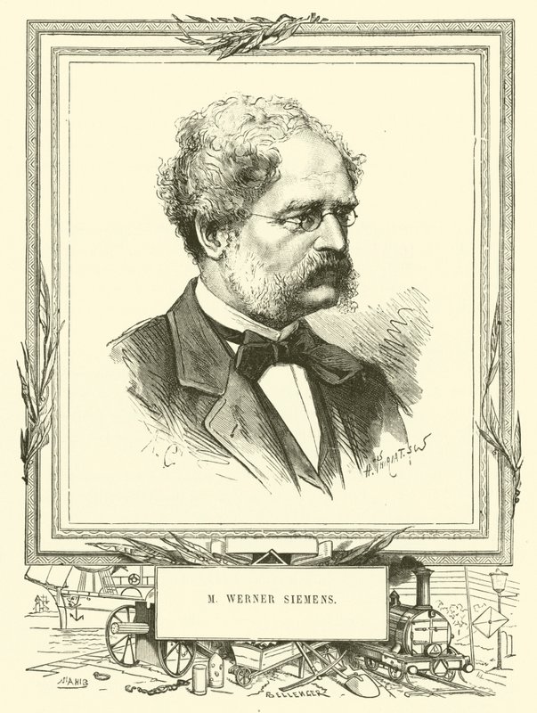 M Werner Siemens autorstwa French School