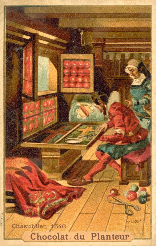 Producent ornatów, 1546 autorstwa French School