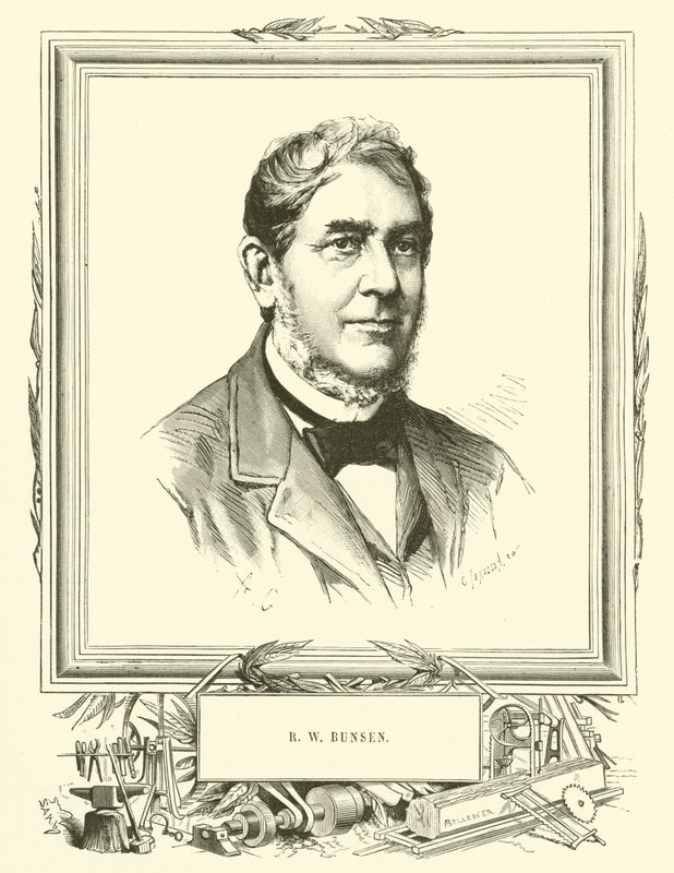 RW Bunsen autorstwa French School