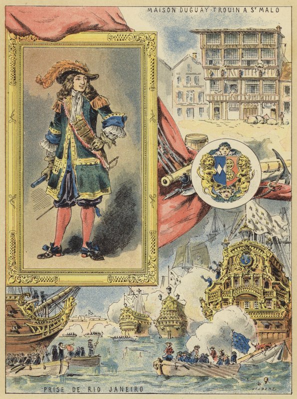Rene Duguay-Trouin, 1673-1736 autorstwa French School