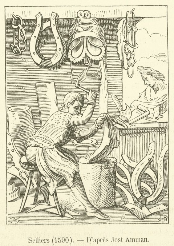 Rymarzy, 1590 autorstwa French School