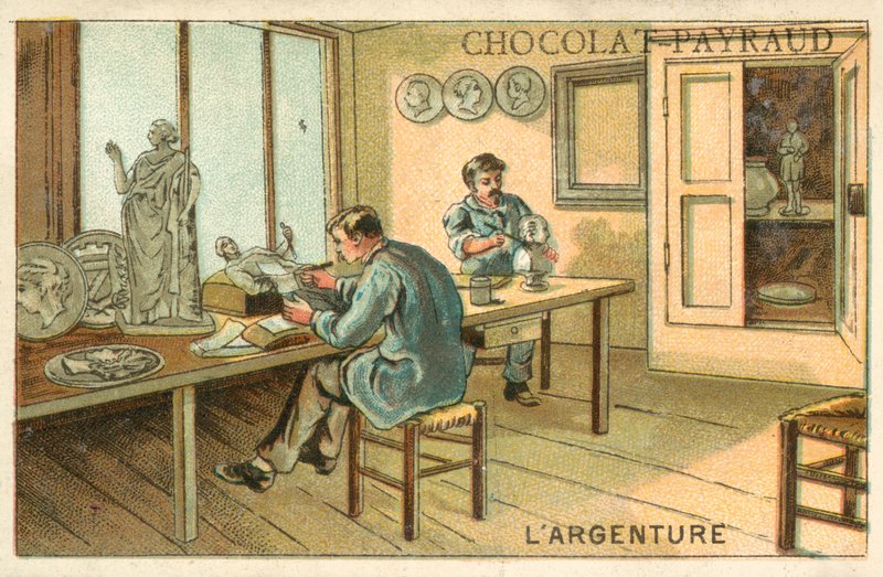 Posrebrzane autorstwa French School