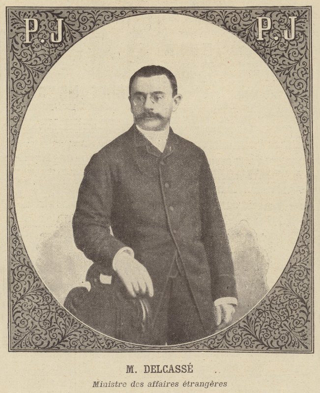 Theophile Delcasse, francuski minister spraw zagranicznych autorstwa French School