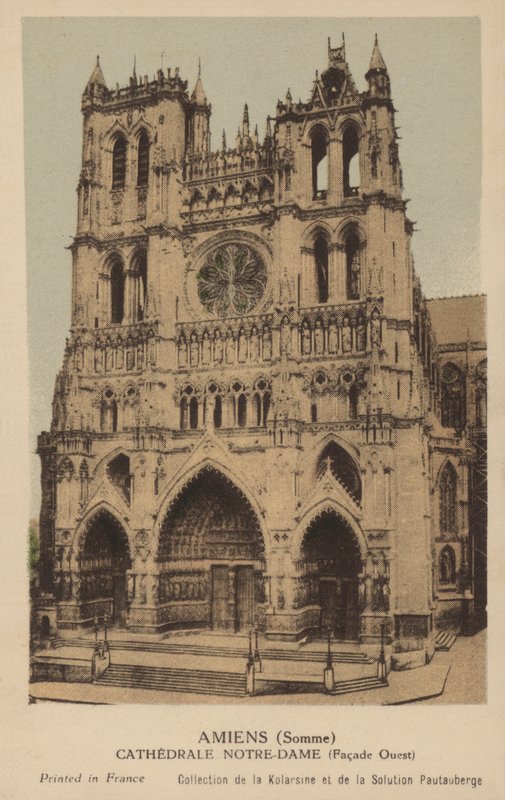 Amiens, Katedra Notre Dame autorstwa French Photographer