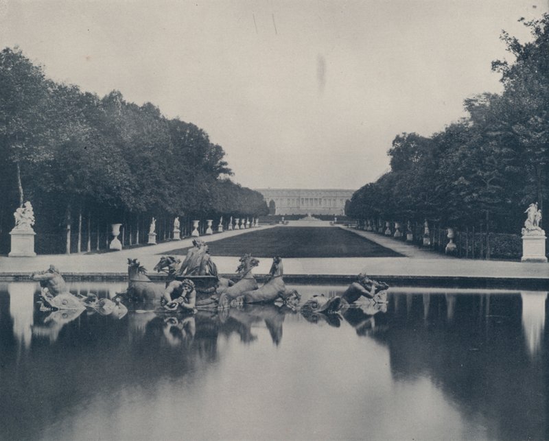 Basen Apolla (zdjęcie czarno-białe) autorstwa French Photographer